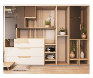 Mobiliario de madera en nuestras instancias
